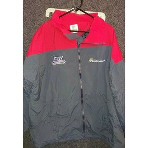 Riverside Coat With Budweiser Logo And City Beverage Chicago